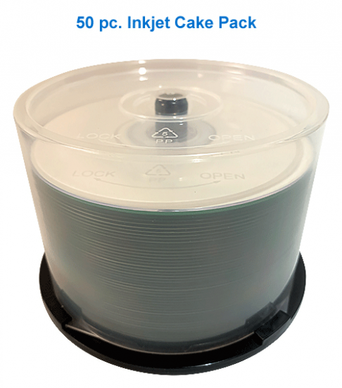 CD-R White Top - Inkjet Printable - Click Image to Close